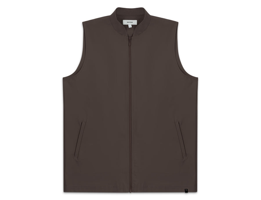 BODYWARMER CLASSIC - TRUFFLE BRUN